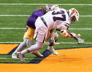 Ben Williams' turnaround on faceoffs helped save Syracuse's season after Albany had built a 6-2 lead on the Orange. 