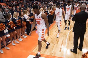 Tyus Battle and the Orange were disappointed after the loss. SU had a chance to win its third straight at home against a Top 10 opponent, but failed to seal the deal. 