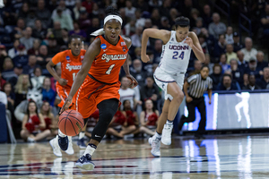 In orchestrating one of Syracuse women's basketball most dominant seasons, Peterson picked up numerous ACC honors and lifted SU to its eighth straight 20-win season. 