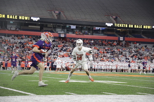 Syracuse allowed 15 goals in the first half.