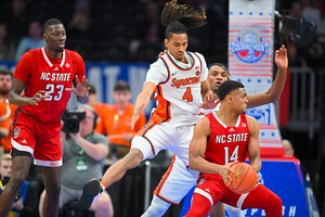 Syracuse let up a 21-2 run by NC State early in the second half.